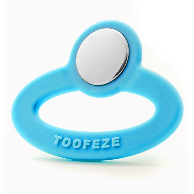 Toofeze Natural Cold Teether - Sky Blue | 78982 | Oh, That Baby!